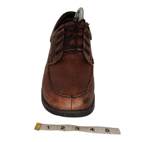 Apex Men\'s Shoe Ariya Walker #Y910M Oxford Size 7.5 Brown Leather + Black Sole main image 9